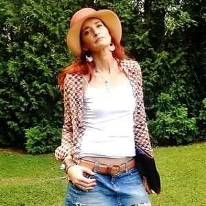 Vintage Patricia Underwood 2 Toned Straw Hat